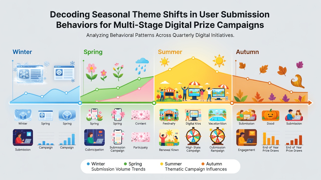 Chart displaying multi-stage campaign submission volumes across different seasons