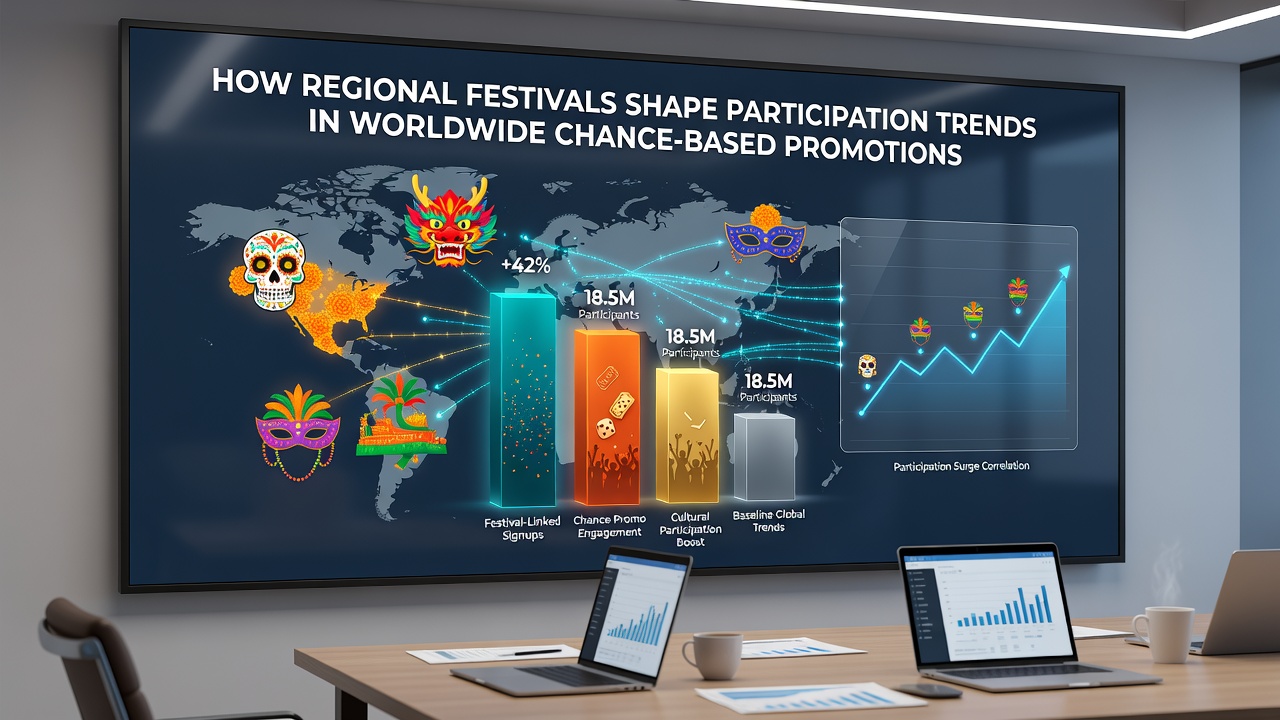 Charts displaying entry volume increases during regional festivals compared to non-festival periods across multiple countries